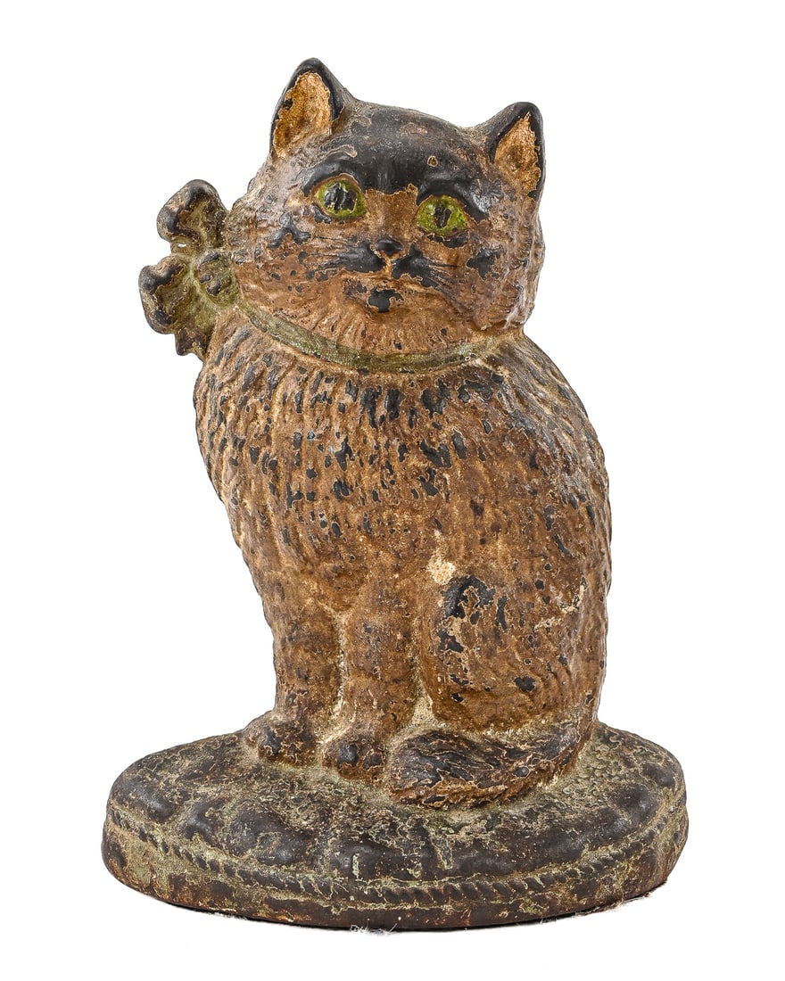 Hubley Cast Iron Cat Doorstop (1 of 5)