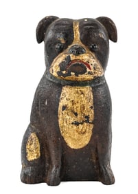 Boston Terrier Cast Iron Doorstop