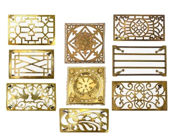 Group of 9 Trivets, Pan Stands, or Cake Stands