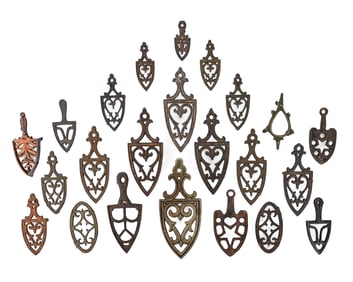 23 Cast Iron Trivets – Various Designs