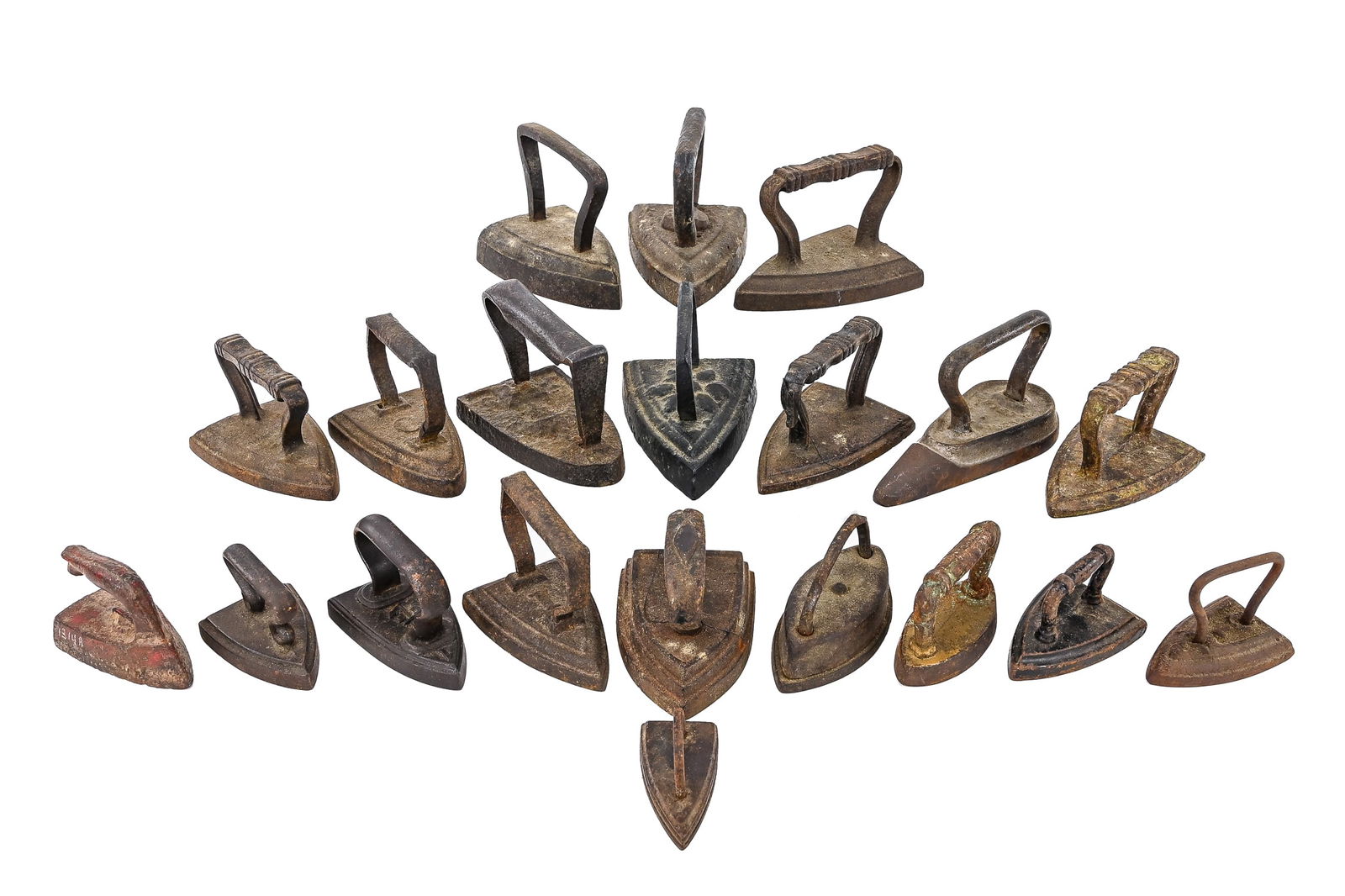 Miniature Sad and Flat Irons (20 pcs) (1 of 7)