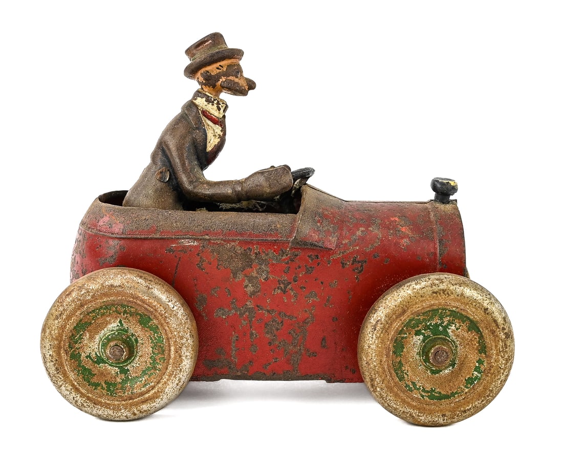 Andy Gump Cast Iron Toy Roadster, Arcade Reproduction (1 of 6)