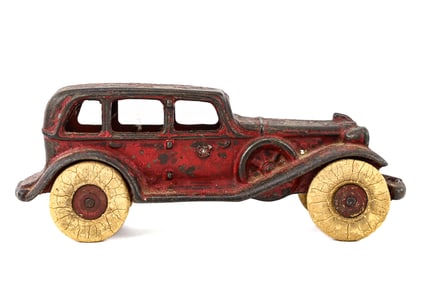 A.C. Williams Cast Iron Four-Door Sedan Toy Car