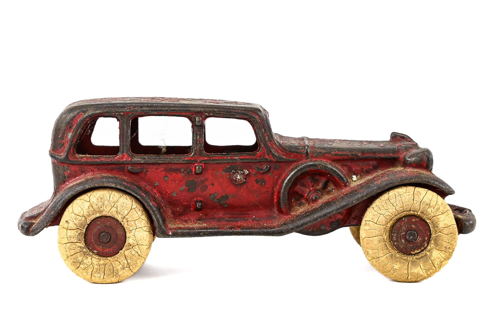 A.C. Williams Cast Iron Four-Door Sedan Toy Car (1 of 5)