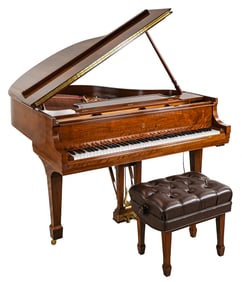 Steinway Model M baby grand piano