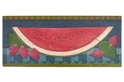 Warren Kimble (VT 1935-) Watermelon