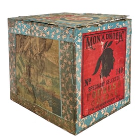 Monadnock Indian Profile Store Tea Tin