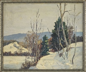 Cecil Vezin Grant (VT 1880-1953) Winter's Bite