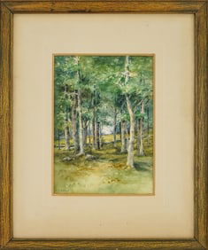 AT Moorhead (AM 19th c) A Quiet Grove