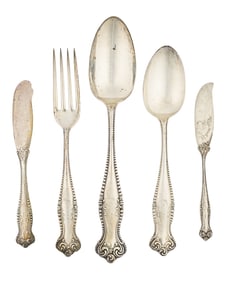 31 pcs. Towle Canterbury Sterling Silver Flatware