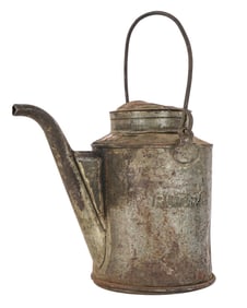 Rutland RR Tin Oil Can