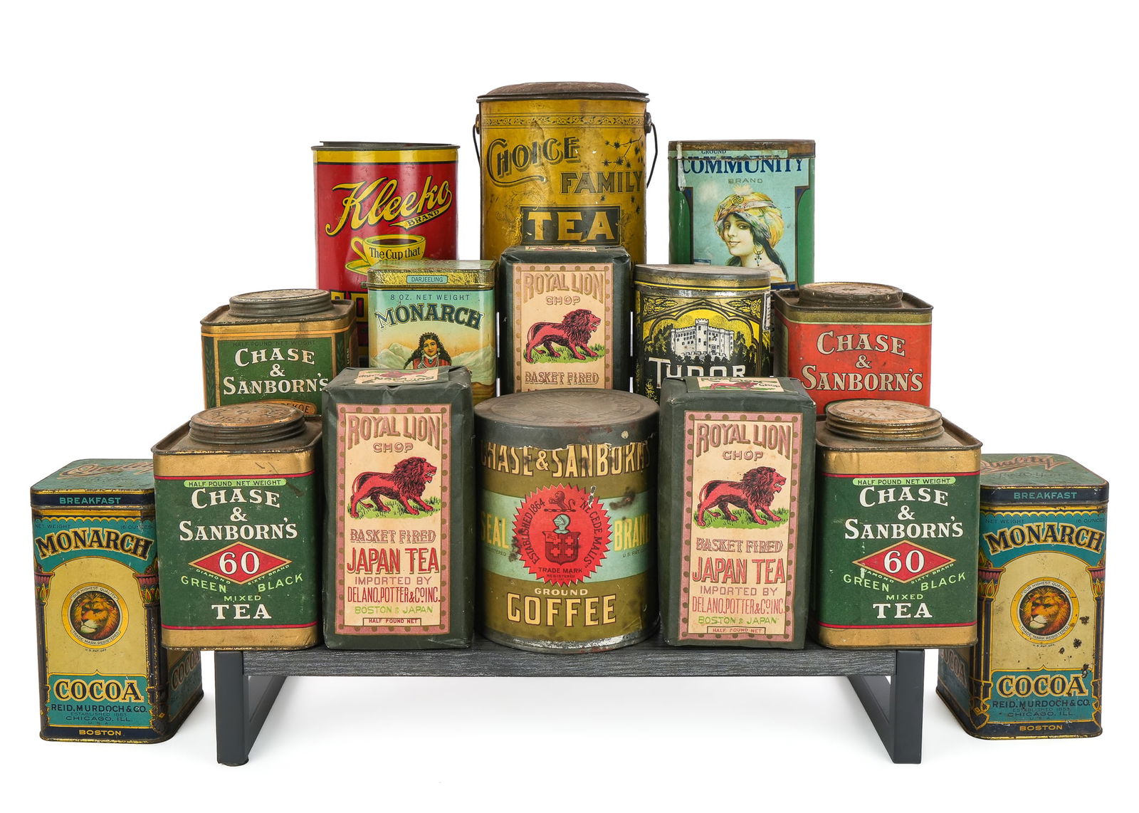 Tea, Coffee Tins, New Old Stock Tea (1 of 6)