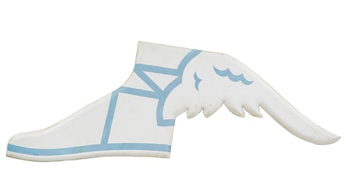 Pressed Steel Goodyear Flying Boot Sign