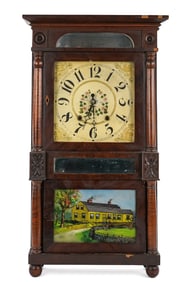 Henry Hart Bristol, CT Triple Decker Shelf Clock