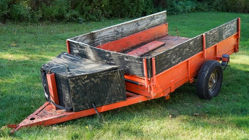 Tow Behind Utility Trailer