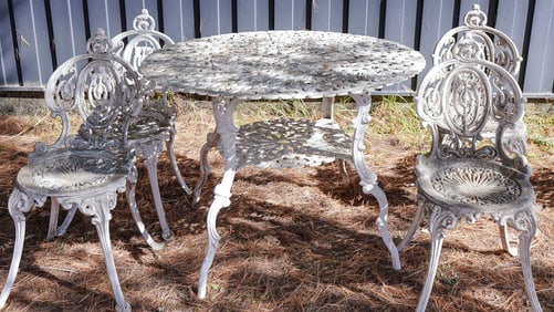 5 Piece Victorian Garden Patio Set