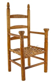 Lyle Washer, Sr Child's Ladder back Armchair