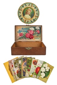 Seed Box, Seed Catalogues, Tea Premium