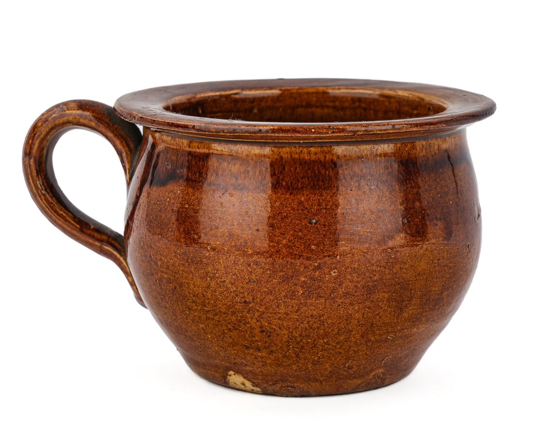 Rare Hoyt E Salls Burlington, Vt Stoneware Cuspidor (1 of 6)