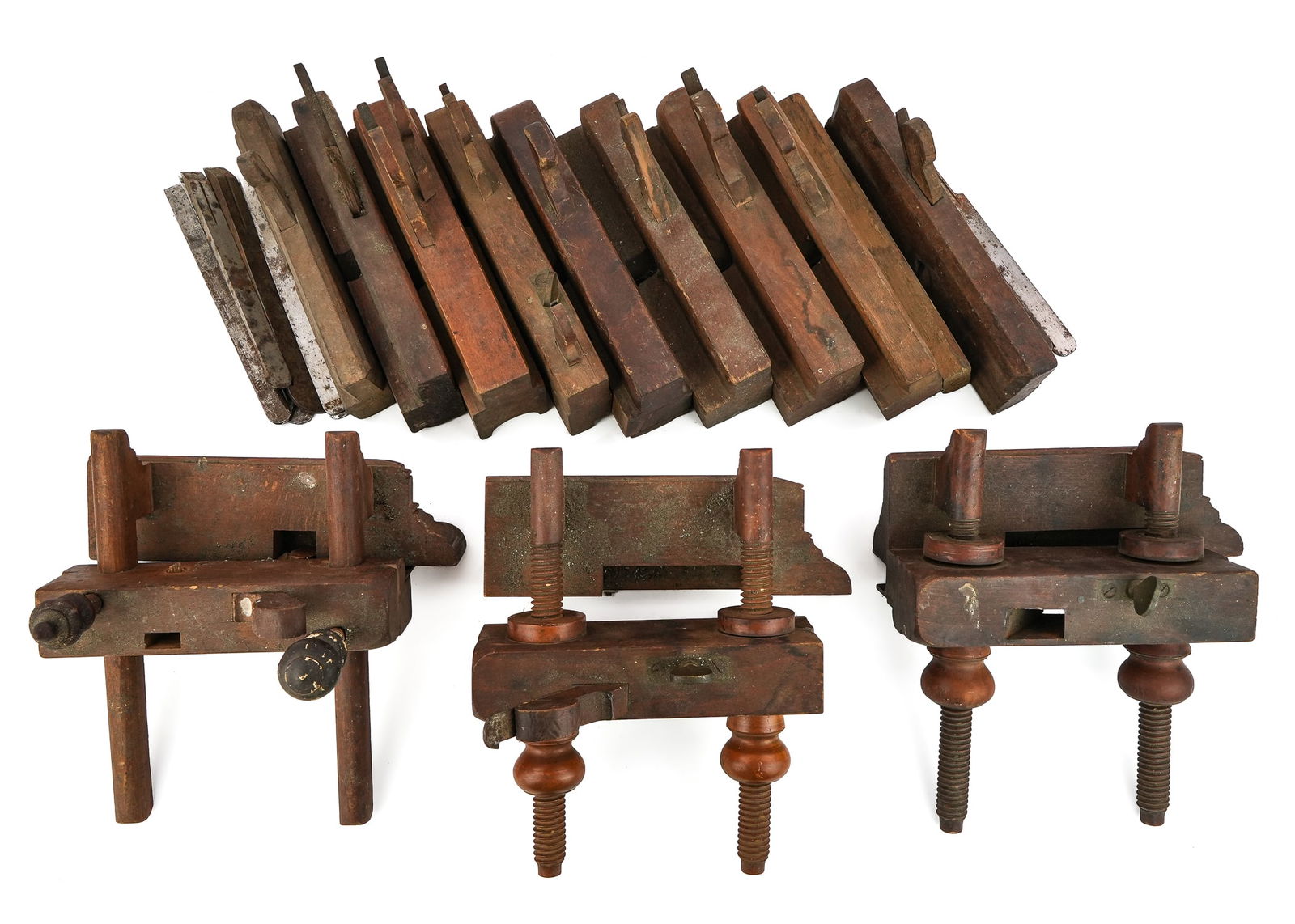 Early Plow Planes, Complex Molding Planes (1 of 5)