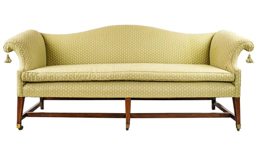 18th c English Mahogany Georgian Sofa