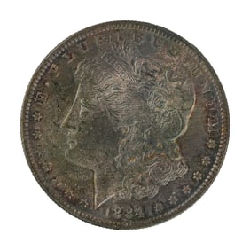 1884-O US Morgan Silver Dollar