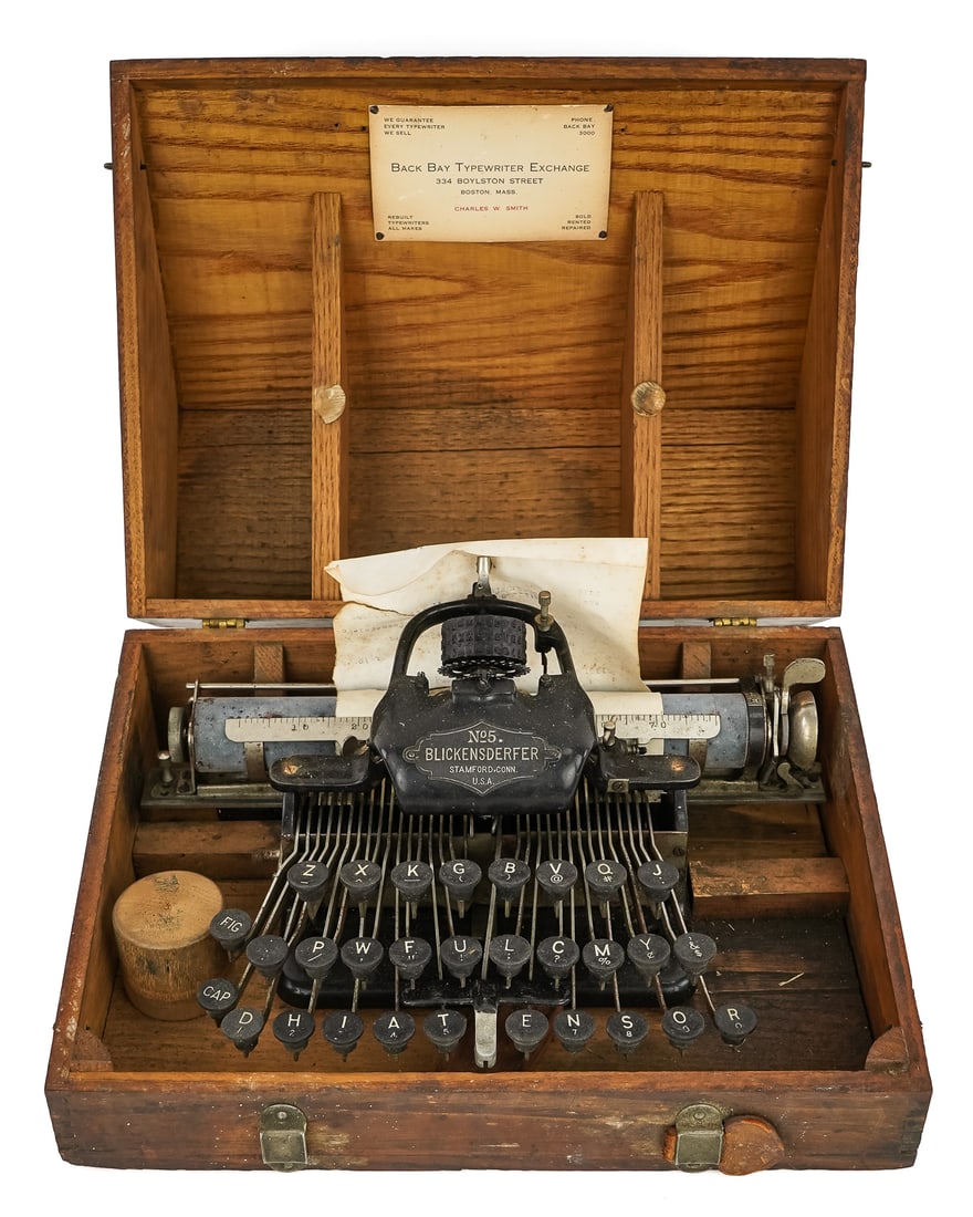 Blickensderfer No. 5 Typewriter (1 of 8)