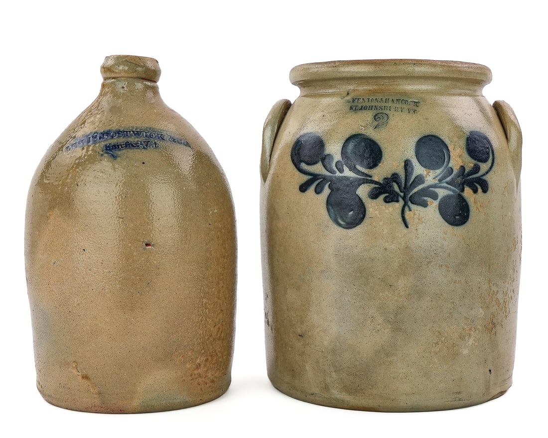 Fairfax and St Johnsbury, VT Stoneware (1 of 8)