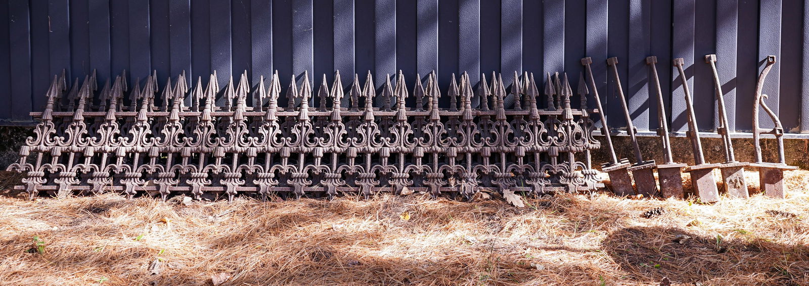 19th c Cast Iron Fence (1 of 5)