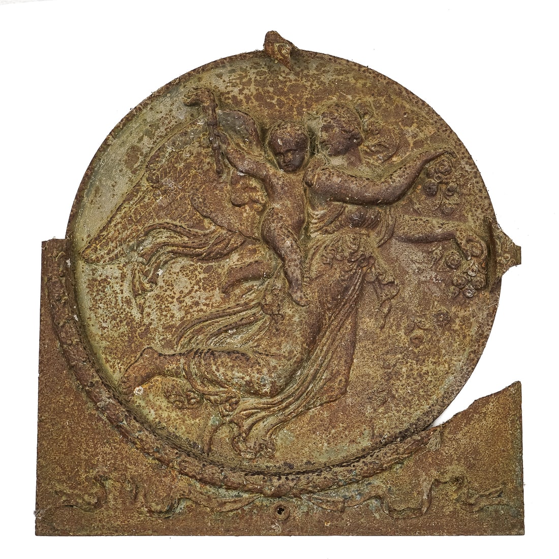 After Bertel Thorvaldsen (DA 1770-1844) Fireback (1 of 3)