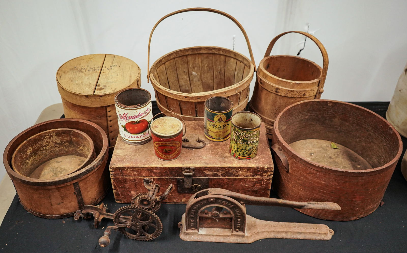 Country Primitives Table Lot (1 of 4)
