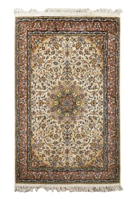 Late 20th c Persian Tabriz Area Rug