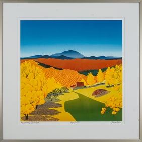 Sabra Field (VT 1935-) Ascutney, October