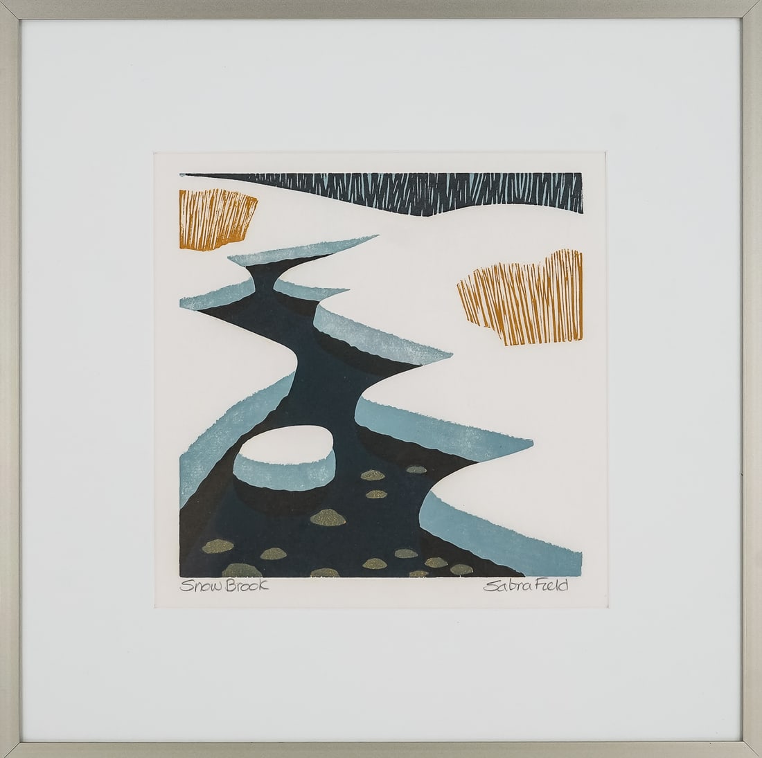 Sabra Field (VT 1935-) Snow Brook (1 of 4)