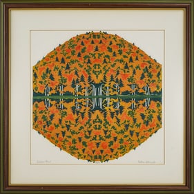 Sabra Field (VT 1935-) Autumn Pond