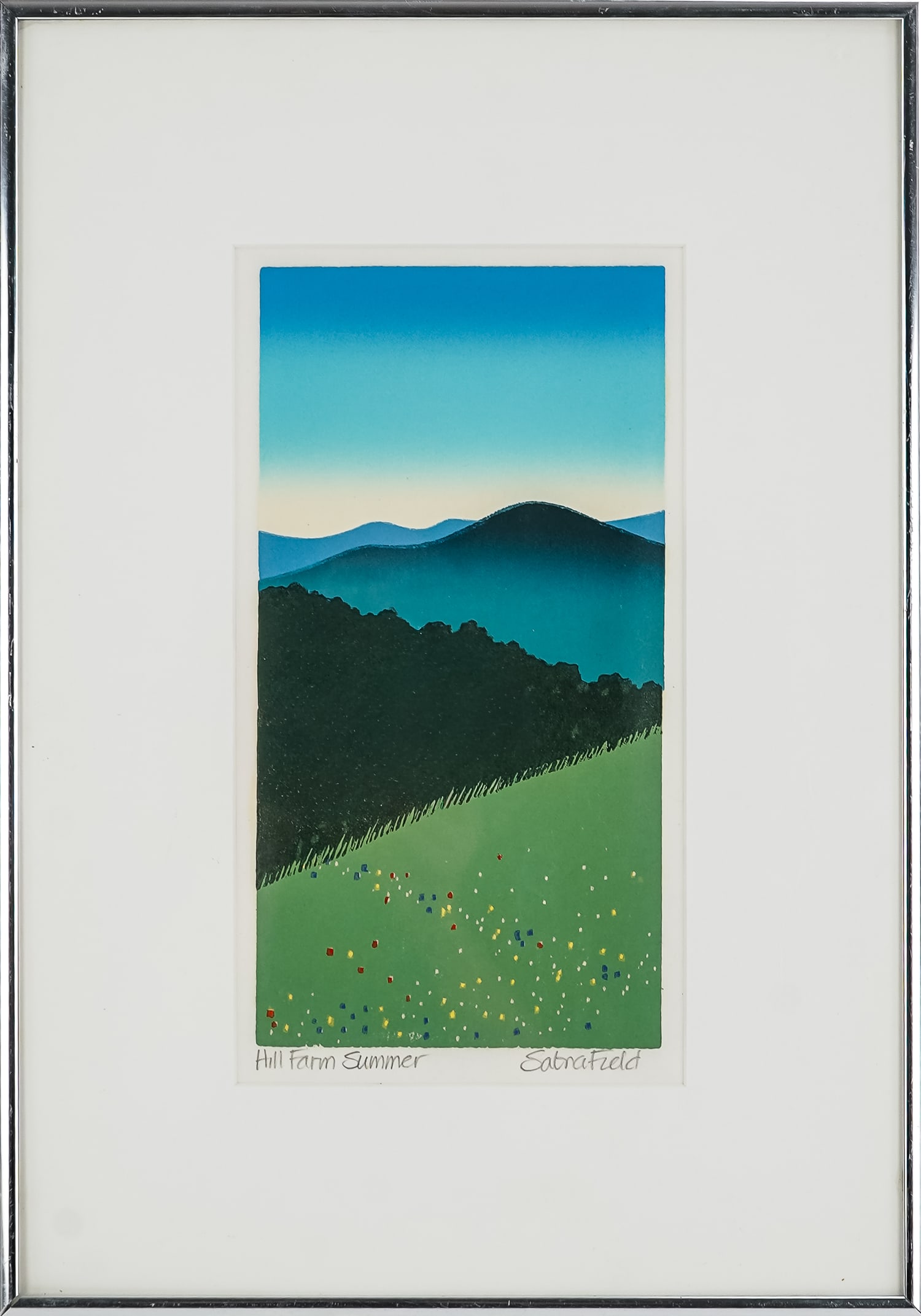 Sabra Field (VT 1935-) Hill Farm Summer (1 of 4)