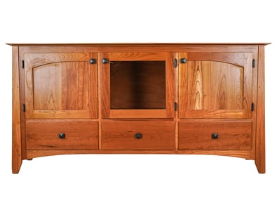 Contemporary Cherry Arts and Crafts style server