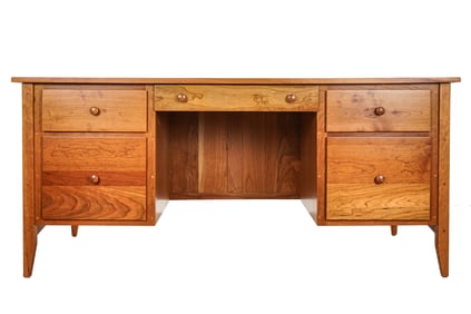 Cherry Knee Hole Desk