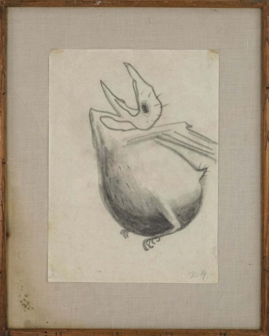 Morris Graves (AM 1910-2001) Baby Bird (1 of 5)