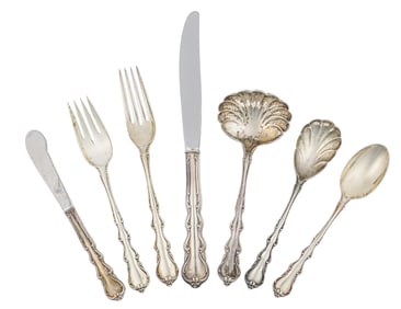 49 pcs. International Sterling Angelique Flatware