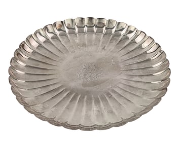 Miyamoto 999 Silver Dish Presented to Isaac Stern