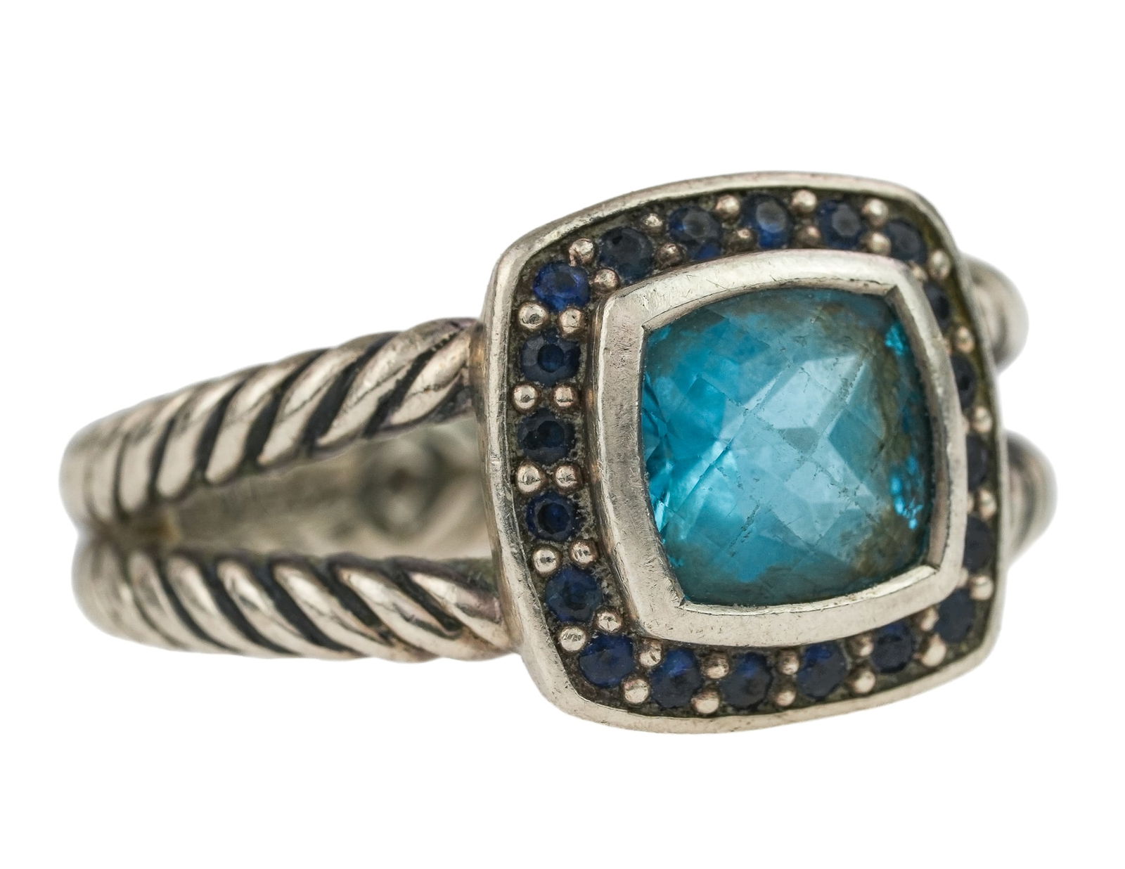 David Yurman Aquamarine Ring (1 of 6)