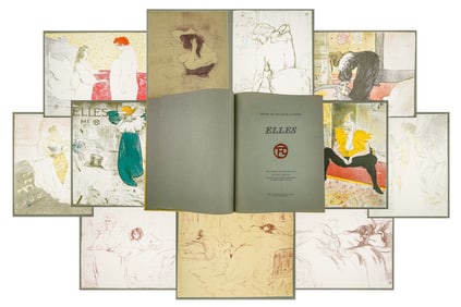 1969 after Toulouse-Lautrec Elles