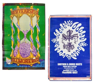 1968 Fillmore West Posters