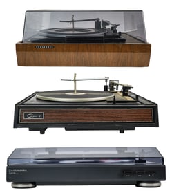 Panasonic, Garrard, Audio-Technica Turntables