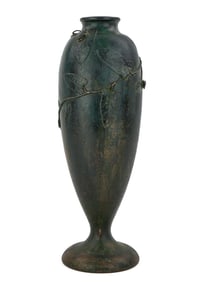 Hugo Elmquist Bronze Vase/ Lamp Base