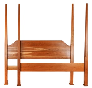 Custom Cherry Queen Size Bed