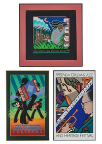 Three New Orleans Jazz Fest Posters