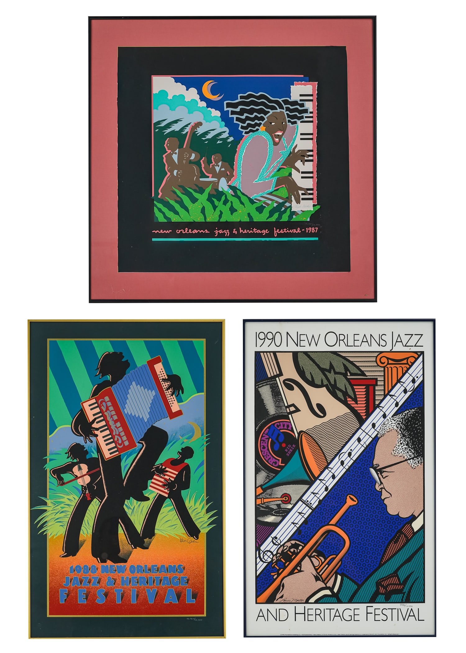 Three New Orleans Jazz Fest Posters (1 of 7)
