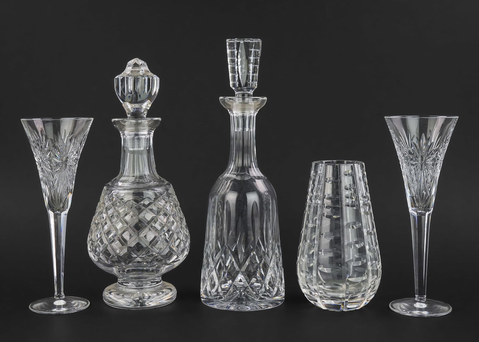 5 pcs. Waterford Irish Crystal Tableware (1 of 7)